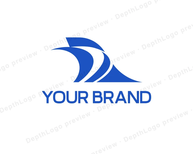 Airline Wings Aviation logo template for Your Brand