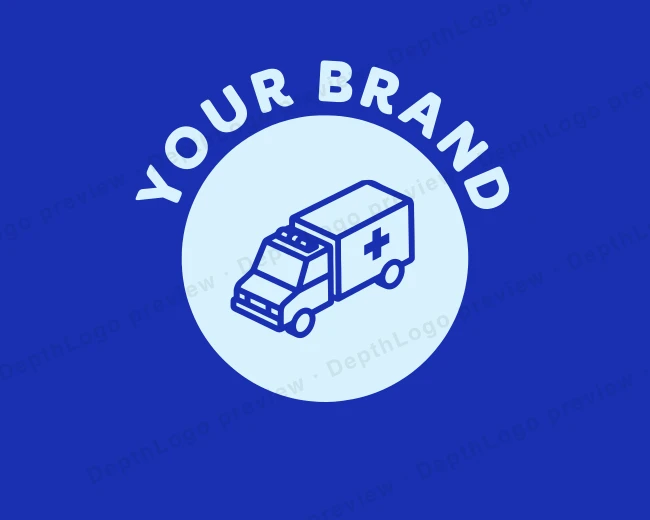 Ambulance EMS Paramedic logo template for Your Brand