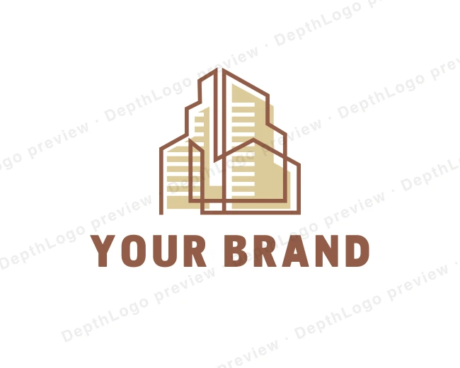 Architecture Builder Construction logo template for Your Brand