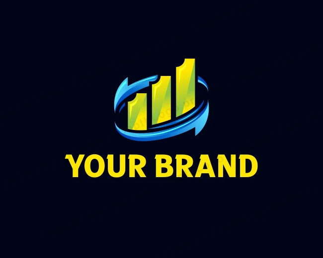 Arrow Sales Investment logo template for Your Brand