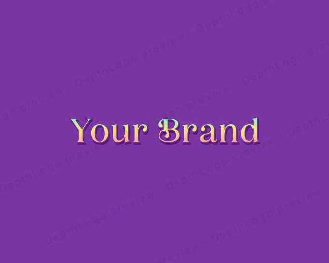 Artsy Girly Pastel logo template for Your Brand