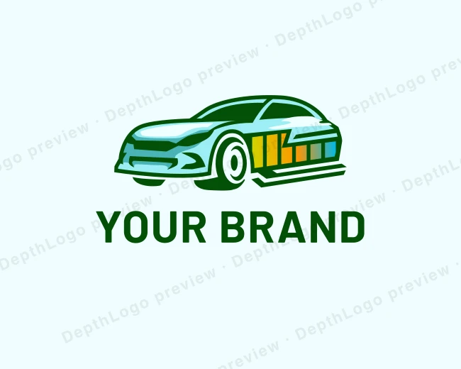Auto Electric Vehicle logo template for Your Brand