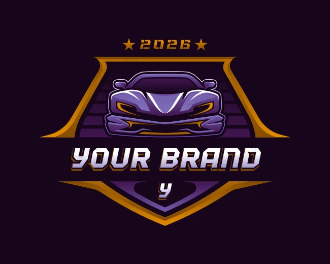 Auto Garage Car logo template for Your Brand