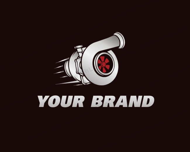Auto Parts Turbocharger logo template for Your Brand