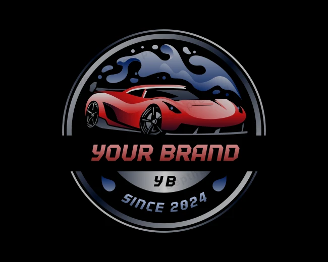 Automotive Detailing Vehicle logo template for Your Brand