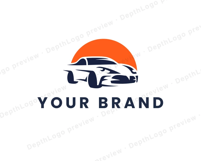 Automotive Rental Car logo template for Your Brand