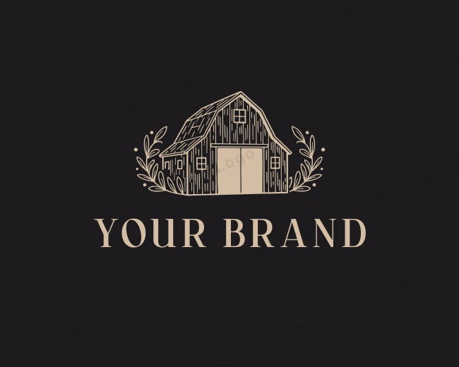 Barn Farming Ranch logo template for Your Brand