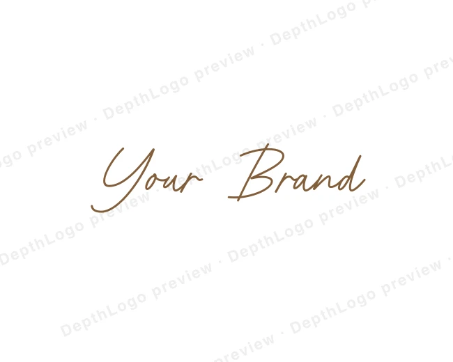 Beauty Cosmetics Signature logo template for Your Brand