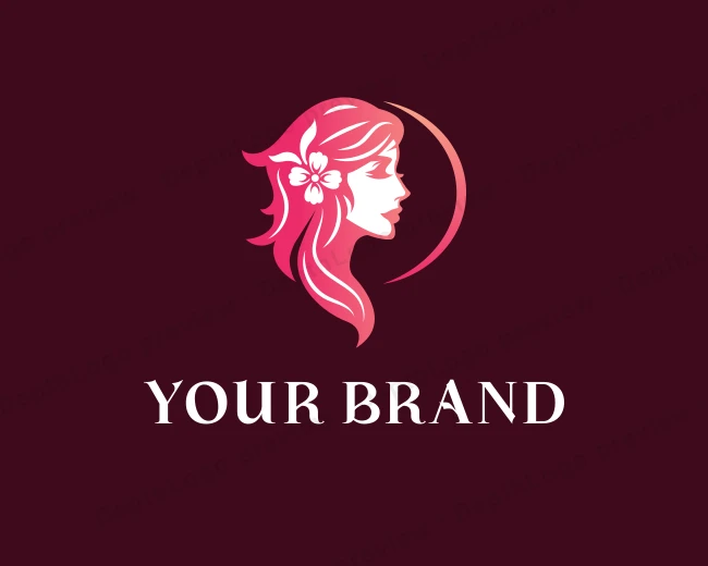 Beauty Hair Salon logo template for Your Brand