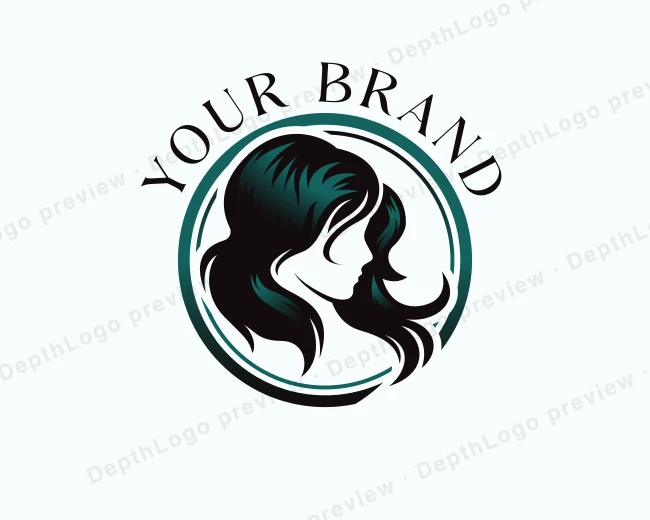 Beauty Hair Salon logo template for Your Brand