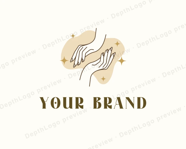 Beauty Nail Polish logo template for Your Brand
