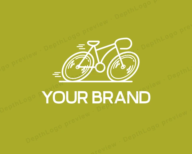 Bicycle Road Bike logo template for Your Brand