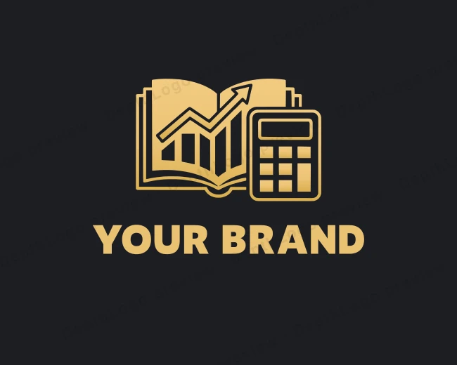 Bookkeeping Financial Accounting logo template for Your Brand