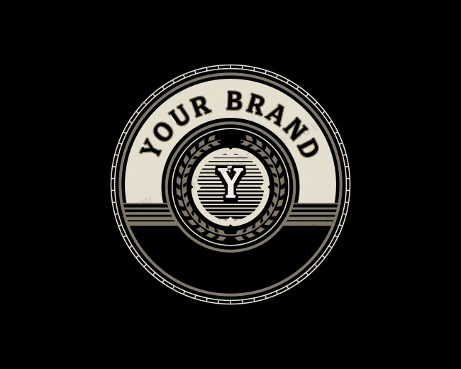 Brewery Startup Business logo template for Your Brand