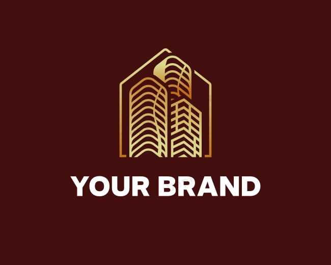 Building Tower Hotel logo template for Your Brand
