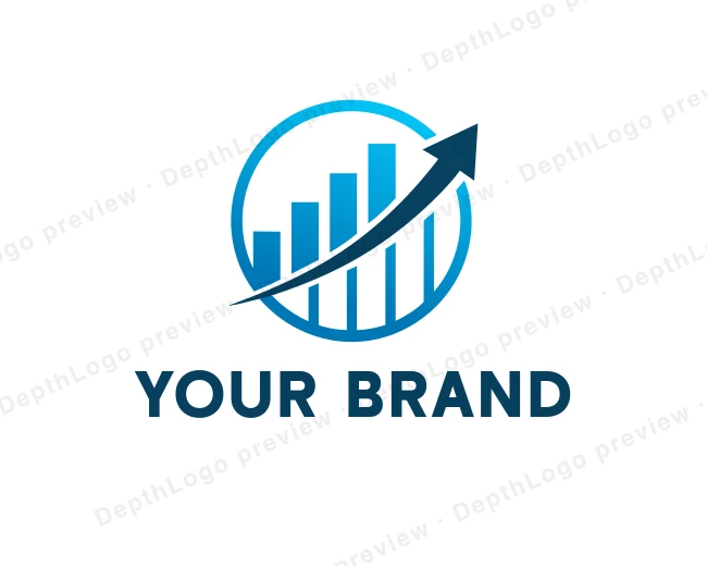 Business Marketing Graph logo template for Your Brand