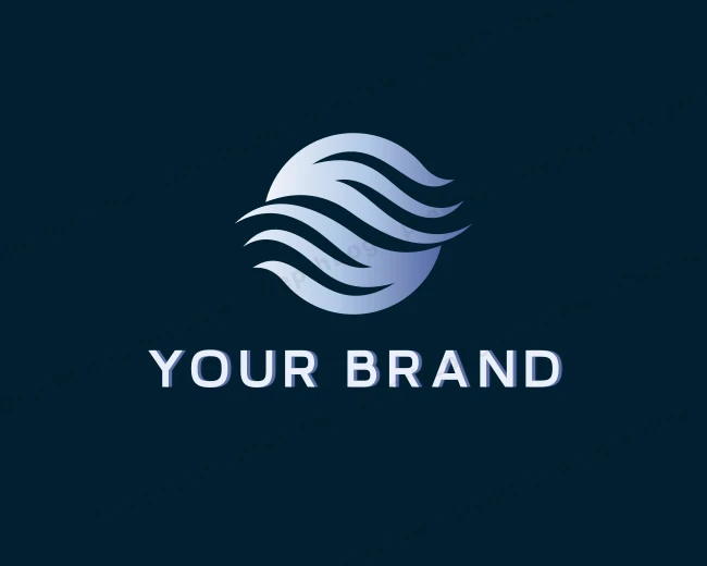 Business Wave Firm logo template for Your Brand