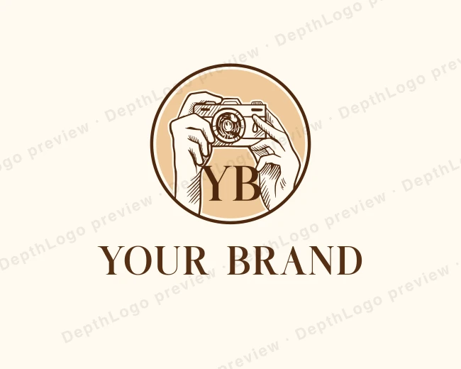 Camera Photography Studio logo template for Your Brand