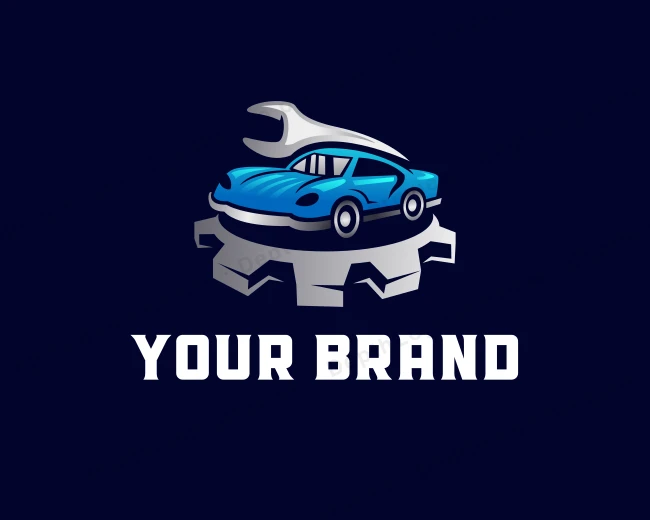 Car Gear Repair logo template for Your Brand
