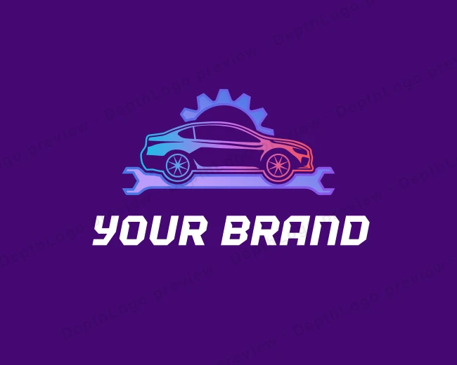 Car Wrench Repair logo template for Your Brand