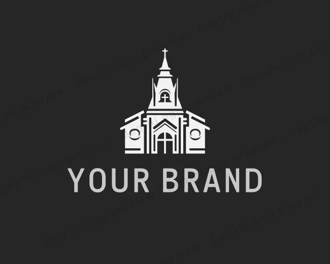 Catholic Church Fellowship logo template for Your Brand