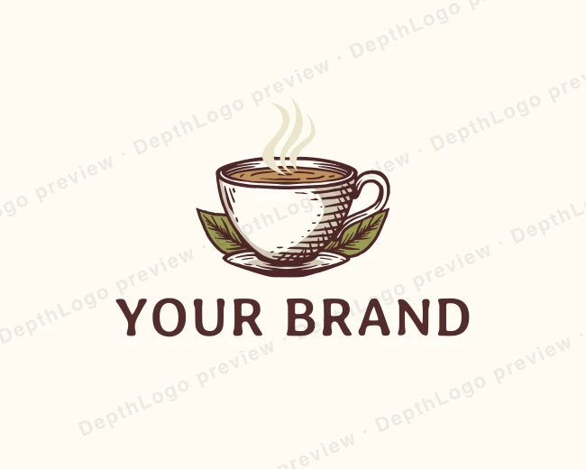 Chai Tea Cup logo template for Your Brand