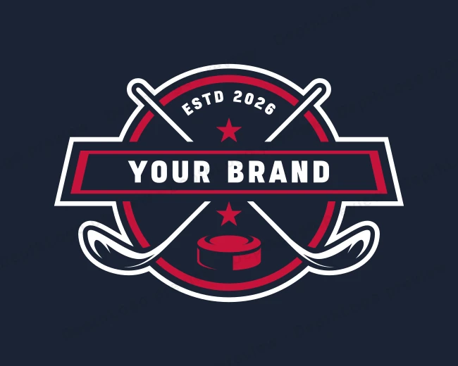 Championship Hockey League logo template for Your Brand