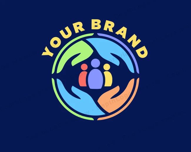Charity Support Foundation logo template for Your Brand