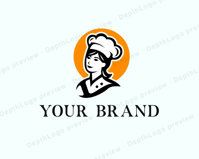 Chef Toque Catering logo template for Your Brand