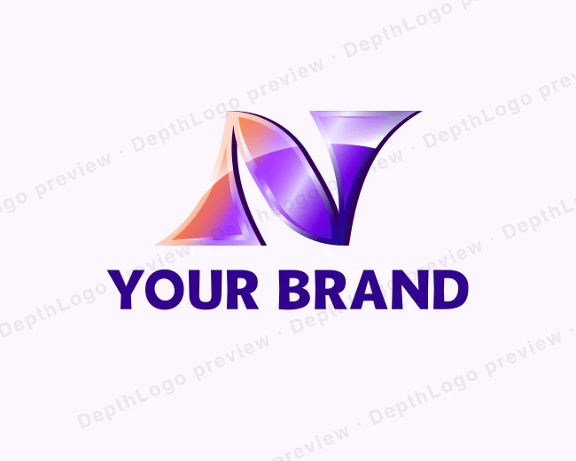 Chrome Creative Letter logo template for Your Brand