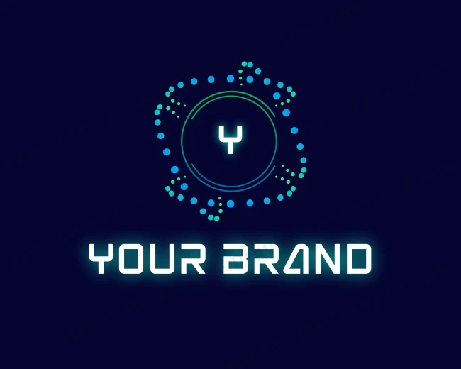Circles Science Innovation logo template for Your Brand