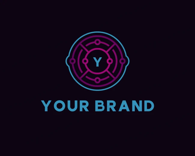 Circuit Digital Network logo template for Your Brand
