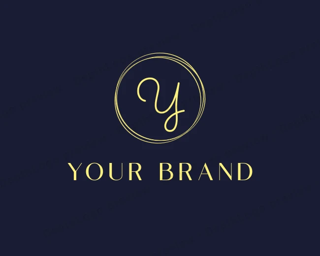 Classy Fashion Circle logo template for Your Brand