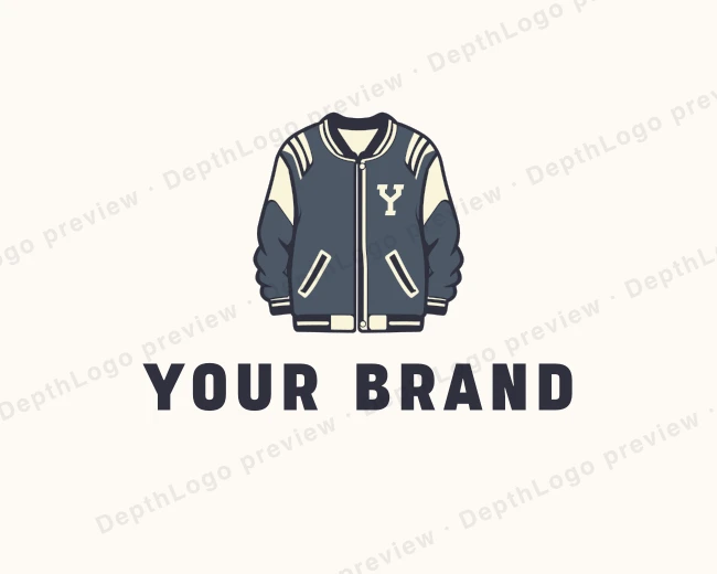 Clothing Sportswear Jacket logo template for Your Brand
