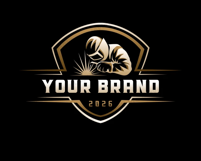 CNC Welding Handyman logo template for Your Brand