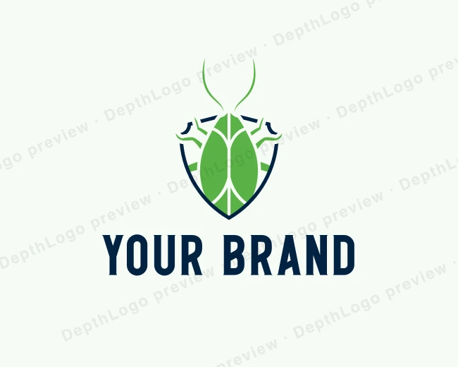Cockroach Pest Control logo template for Your Brand