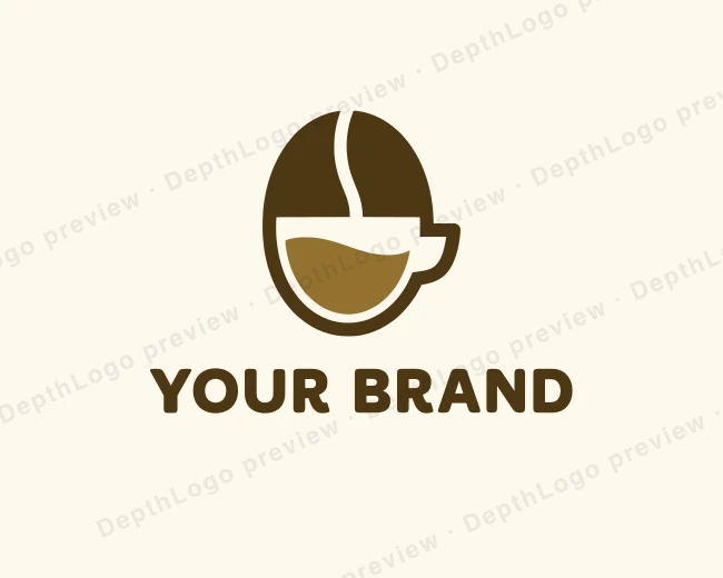 Coffee Shop Beverage logo template for Your Brand