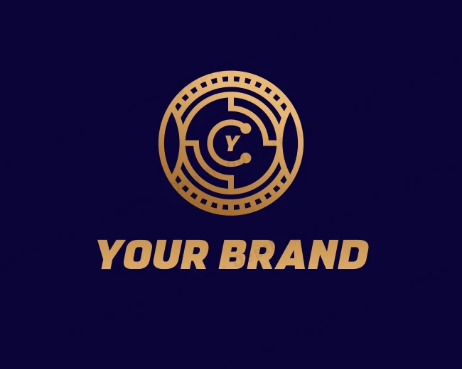 Coin Crypto Ewallet logo template for Your Brand