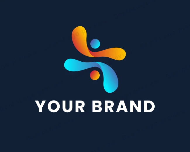 Colorful Art Shape logo template for Your Brand