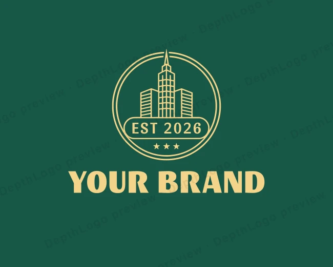 Commercial Real Estate logo template for Your Brand