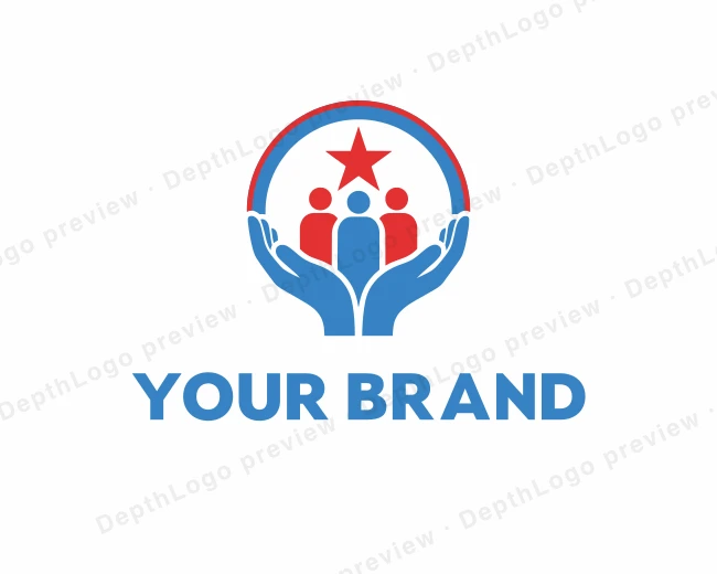 Community People Organization logo template for Your Brand