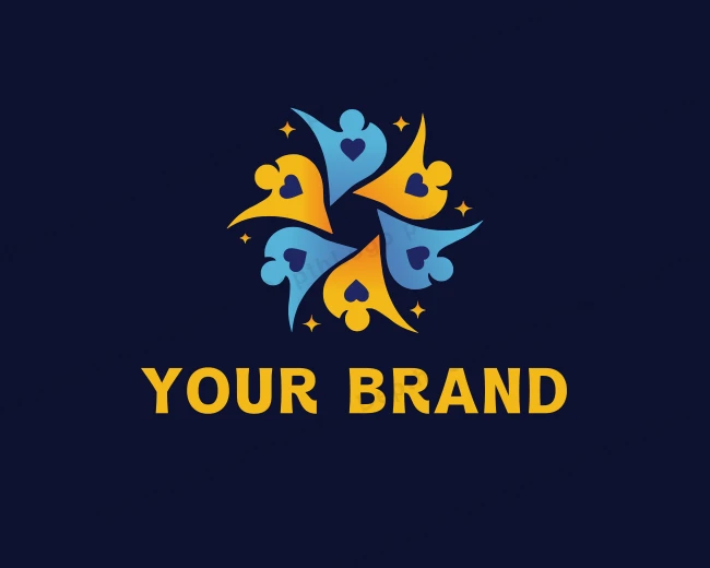Community Unity Support logo template for Your Brand