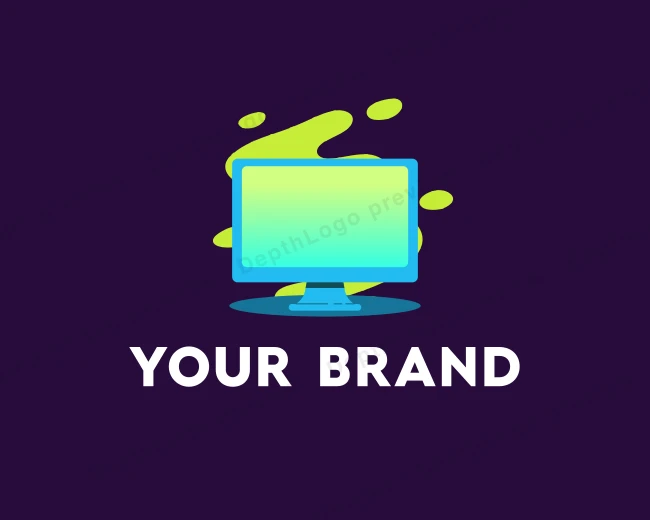 Computer Web Developer logo template for Your Brand