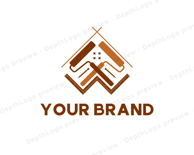 Construction Tools Carpentry logo template for Your Brand
