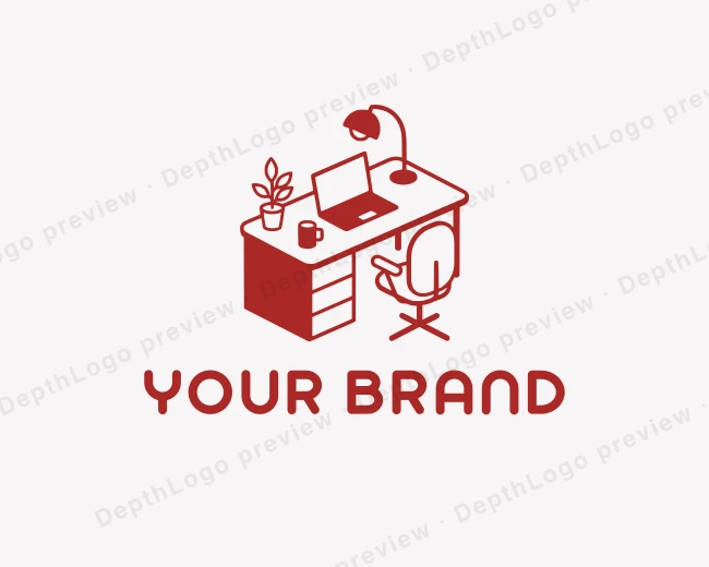 Coworking Office Space logo template for Your Brand
