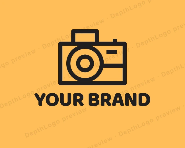 Creative Camera Photography logo template for Your Brand