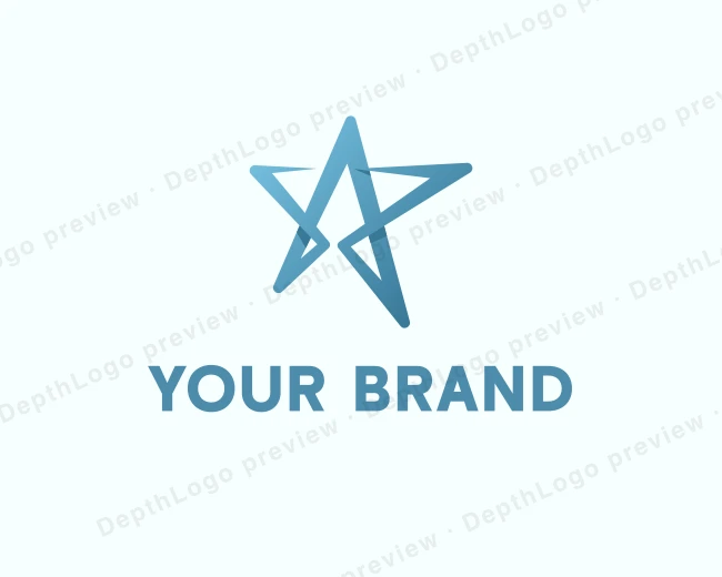 Creative Company Star logo template for Your Brand