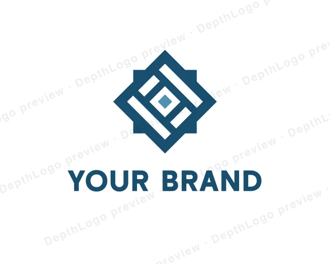 Creative Geometric Diamond logo template for Your Brand