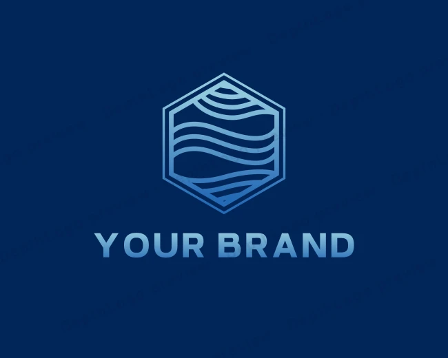 Creative Hexagon Wave logo template for Your Brand