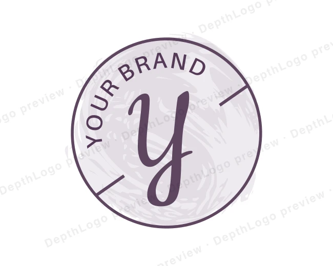 Creative Studio Cursive logo template for Your Brand